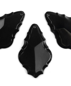 Déco de table, larme noir